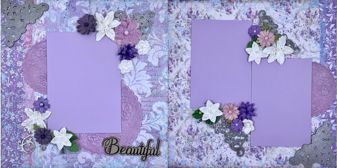 Gewoon prachtige lay-out van 2 pagina's (virtuele klasse 38)